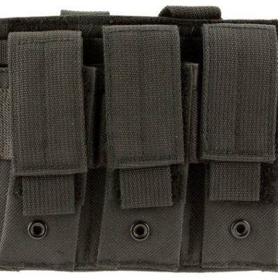 NcSTAR Triple Pistol Mag Pouch Black