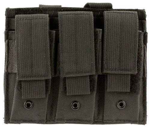 NcSTAR Triple Pistol Mag Pouch Black