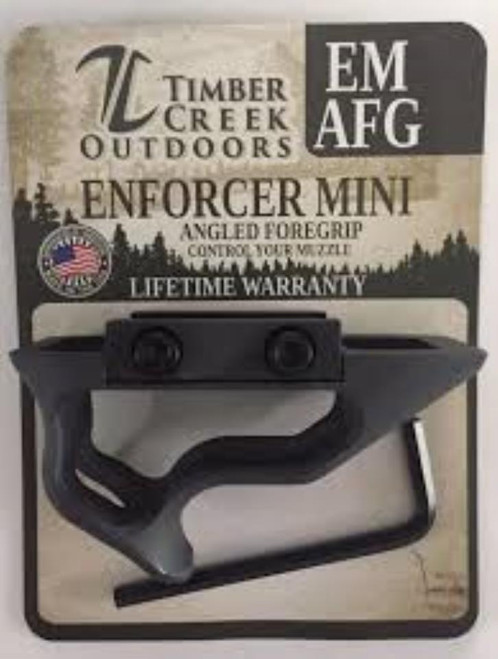Timber Creek Enforcer Mini Angled Foregrip, Black