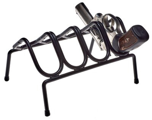 Snap Safe Four Gun Pistol Rack Black Steel 9" x 7" x 5.75"