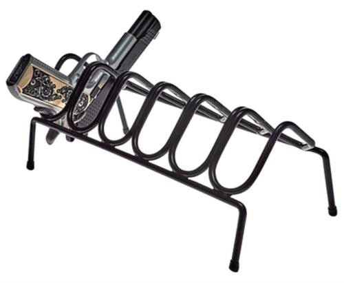 Snap Safe Six Gun Pistol Rack Black Steel