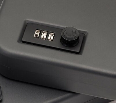 Snap Safe Lockbox Gun Safe Black, Large, Combo Lock
