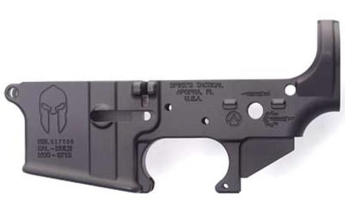 Spikes Lower Receiver Stripped -, Spartan Logo