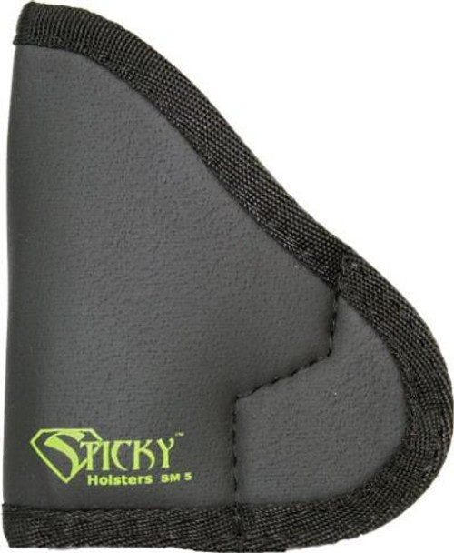 Sticky Holster SM5 Fits Glock 42, Sig 938, DB9, Kimber Micro RH/LH, Black