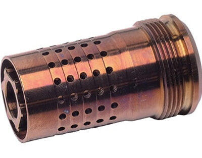 Q Cherry Bomb, Muzzle Brake, 5/8X24, Fits Q Suppressors