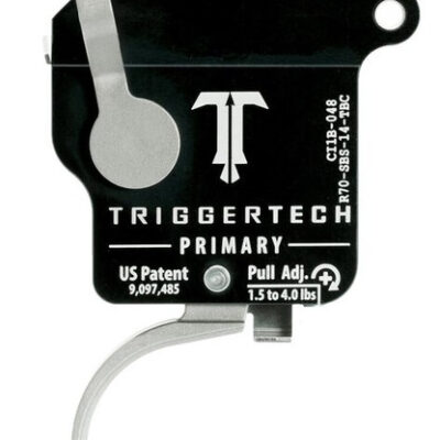 TriggerTech Primary with Bolt Release, Remington 700, Single-Stage, Traditional Curved, 1.50-4.00 lbs