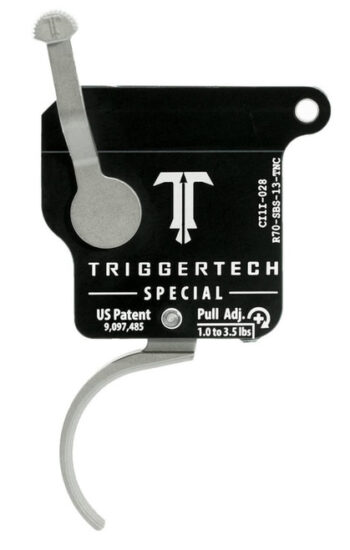 TriggerTech Special without Bolt Release Remington 700 Single-Stage Traditional Curved 1.00-3.50 lbs