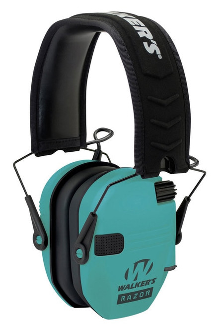 Walkers Razor Slim Electronic Earmuff 23 dB Light Teal