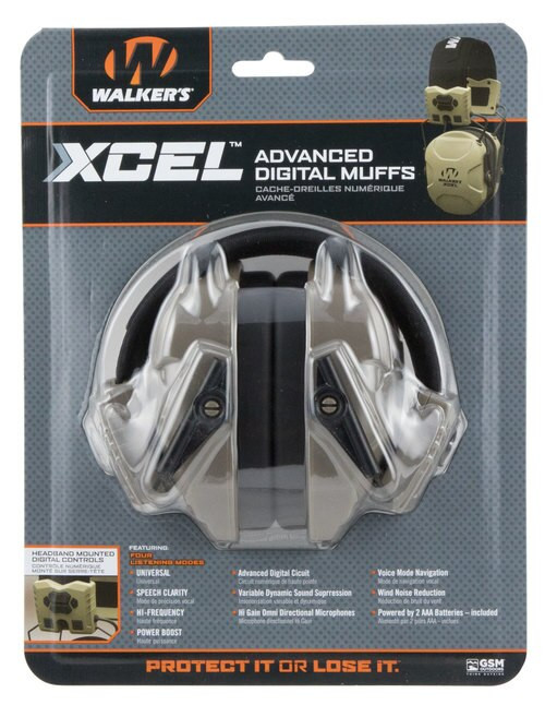 Walker Xcel 100 Muff Black