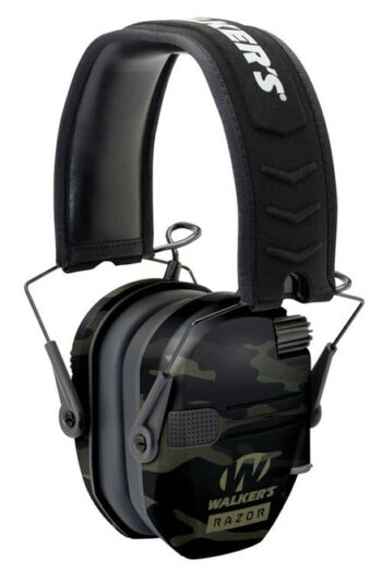 Walkers Razor Slim Electronic Earmuff 23 dB MultiCam Black