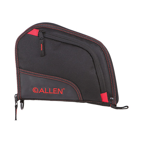 Allen Auto-Fit 9" Handgun Black/Red Endura Case