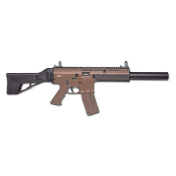 Mauser Rimfire M-15 SD 22 LR, 16.50" Faux Suppressor Barrel, Bronze Rec, Black Side Folding Stock, 22rd