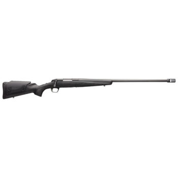Browning X-Bolt Stalker Long Range 6.5 PRC, 26" Muzzle Brake Barrel, Matte Black Metal Finish & Matte Black, 4rd
