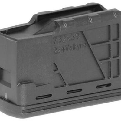 CZ Magazine 224 Valkyrie/7.62x39, Black, Fits CZ 600, 5rd