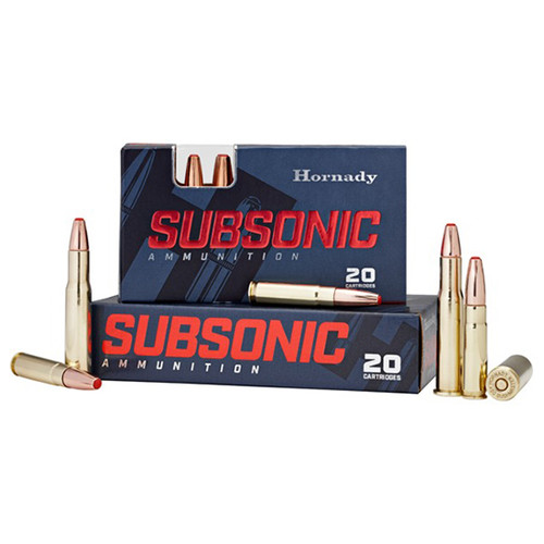 Hornady Subsonic, 450 BM, 395gr, Sub-X, 20rd Box