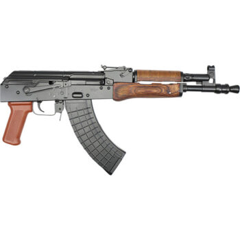 Pioneer Arms Hellpup AK-47 Pistol 7.62x39, 11.73" Barrel, Laminated Wood, Black, 30rd