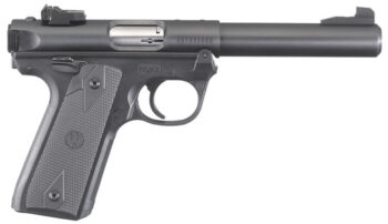 Ruger Mark IV 22/45 22 LR, 5.5" Barrel, Black, CA Compliant, 10rd