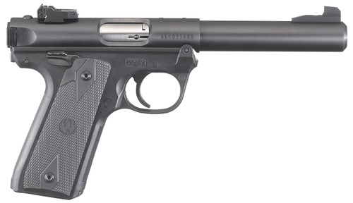 Ruger Mark IV 22/45 22 LR, 5.5" Barrel, Black, CA Compliant, 10rd