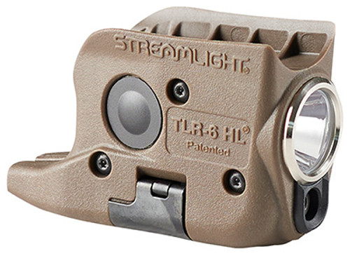 Streamlight TLR-6 Weapon Light, Flat Dark Earth, For Glock 42/43/43x/48