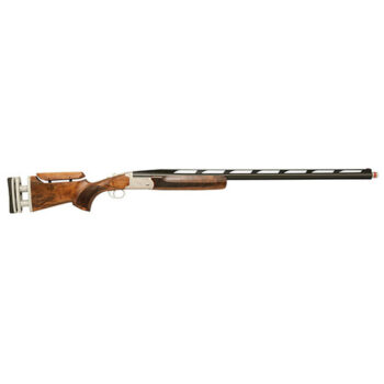 TriStar TT-15A Mono Trap 12 Ga, 34" Barrel, Silver, Adj Comb Stock, Walnut, 3 Ext Chokes, 2rd
