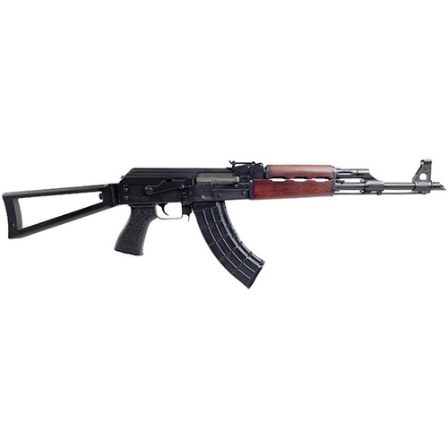 Zastava ZPAPM70 7.62x39, 16.5" Barrel, Matte Black, Blood Red Handguard, TangoDown Grip, Triangle Fixed Stock, 30rd