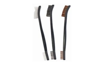 Birchwood Casey Cleaning Brushes Nylon/Brass/Steel, 3 Pack