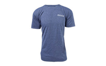 Glock Pistol Flag T-Shirt Heather Navy Large Short Sleeve
