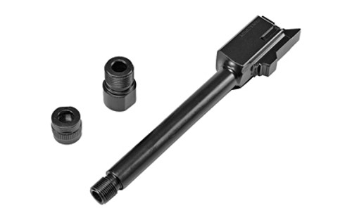 Glock 44 Threaded Barrel 22LR, Barrel Is Threaded in M9 x .75 RH, .500-28 Adapter, Thread Protector, G44 Only