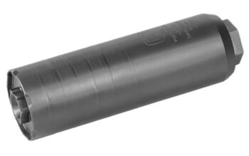 Q jumbo SHRIMP Suppressor 6.5 Creedmoor, Quickie Fast-Attach, Titanium, PVD Finish, Black