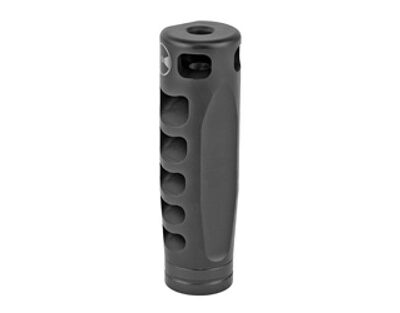 Ultradyne Apollo S Compensator Muzzle Brake with Timing Nut, AR, 223/556, 1/2"-28 Thread, .975" Outside Diameter, Steel Nitride