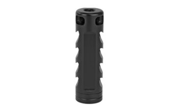 Ultradyne Apollo MAX Compensator Muzzle Brake with Timing Nut 7.62, AR-10, LR-308, 5/8"-24 Thread, .975 Outside Diameter, Steel Nitride Finish