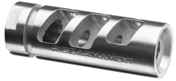 Rise Armament RA-701 223 Rem/5.56 NATO Compensator 1/2"-28 tpi Stainless Steel