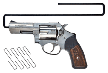 SnapSafe Handgun Hanger 22 Cal Steel Black 4 Pack