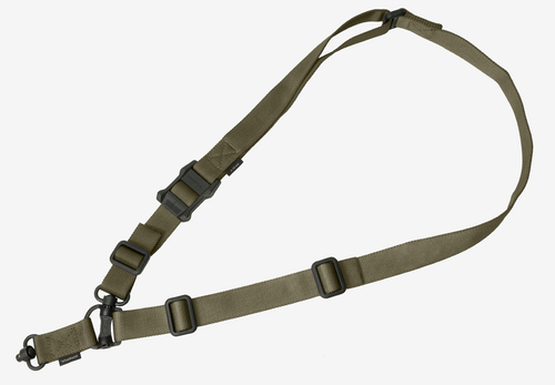 Magpul MS4 Sling GEN2, Ranger Green Nylon Webbing, Swivels for AR Platforms