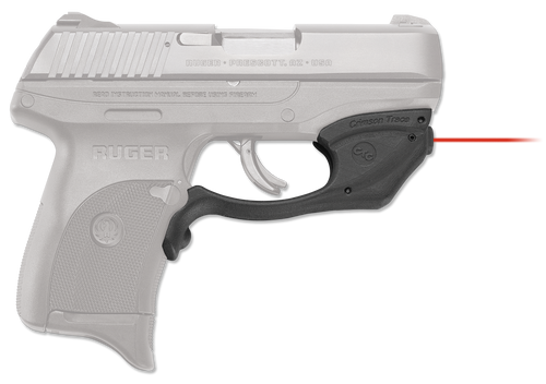 Crimson Trace Laserguard For Ruger EC9s/LC9/LC9s/LC380, Trigger Guard, Red Laser, Black