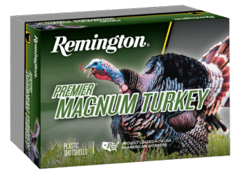 Remington Premier Magnum Copper-Plated Buffered Turkey 10 Ga, 3.5", 2-1/4oz, 4 Shot, 5rd Box