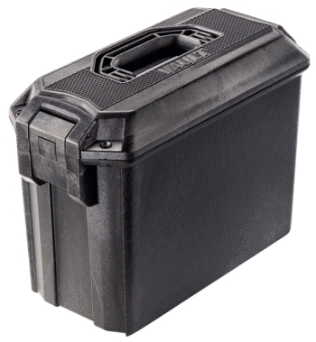 Pelican Vault Ammo Box 16.27" L x 7.9" W x 11.93" (Exterior) Polyethylene Black
