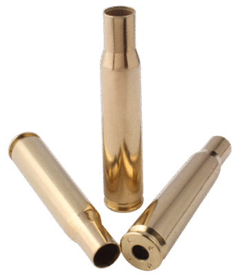 TOP BRASS Premium Reconditioned Unprimed 50 Caliber Brass 50 Piece Bag