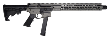 Brigade Firearms BM-9 9mm, 16" Barrel, Tungsten Gray, Adjustable Stock, 33rd