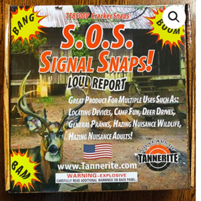 Tannerite S.O.S. Signal Snaps, Impact Enhancement Explosion, 480Pk