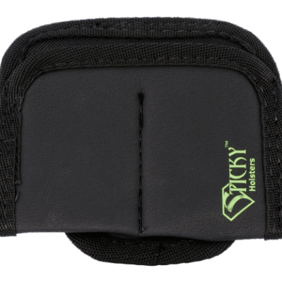Sticky Holsters Dual Mini Mag Pouch, Ambidextrous, Fits Most Single Stack Magazines up to 40 S&W, Black