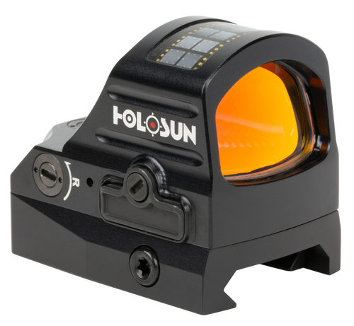 Holosun 507C Pistol Open Sight, Solar, Red Multi-Reticle, 7075 Aluminum, Open, Solar, Shake Awake, Pistol