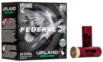 Federal Upland & Range 12 Ga, 2.75", 1 oz, 6 Shot, 25rd Box