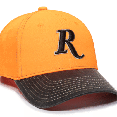 Outdoor Cap Remington Cap Polyester Twill Blaze/Black Structured OSFA