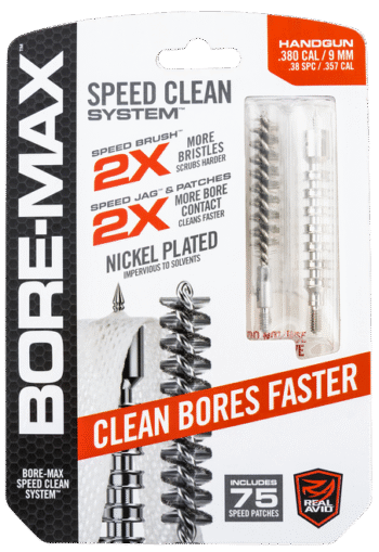 Real Avid Bore-Max Speed Clean Upgrade Set 9mm Pistol