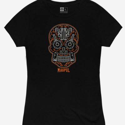 Magpul Sugar Skull Ld Shrt Sm Black
