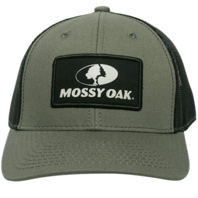 Outdoor Cap Mossy Oak Olive/Black Adjustable Snapback OSFA Heavy Structured
