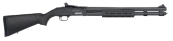 Mossberg 590S 12 Ga, 20" Barrel, 3" Chamber, Matte Blued, Black Stock, M-Lok Forend, 13rd (1.75" Shells)