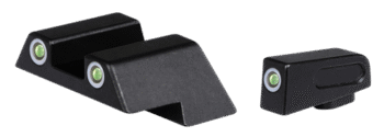 ATI 3-Dot Night Sights, Glock Gen 1-4, Gen 5 (Not MOS): 17/19/22/23/24/26/27/33/34/35/37/38/39/42/43, Green Lamps, White Rings