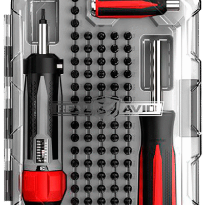 Real Avid Smart-Torq & Driver Master Set, Black/Red